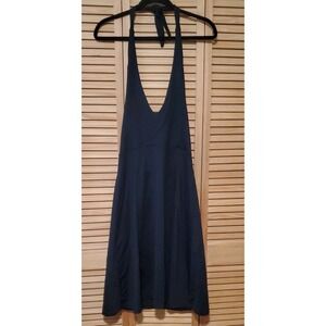 Patagonia Morning Glory Dress Womens Small Black Halter Casual Summer Travel
